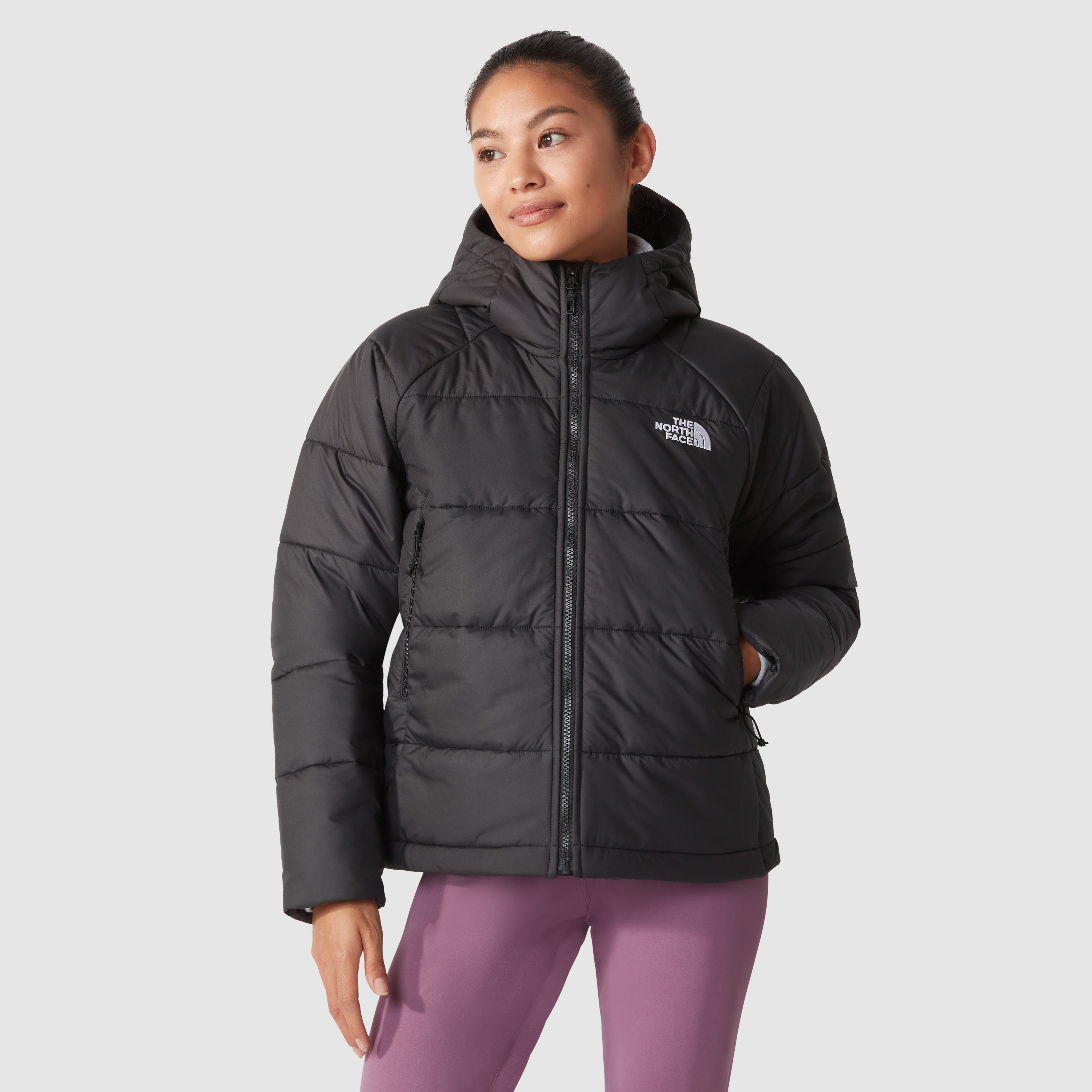 The North Face Funktionsjacke W HYALITE SYNTHETIC HOODIE mit Logodruck black