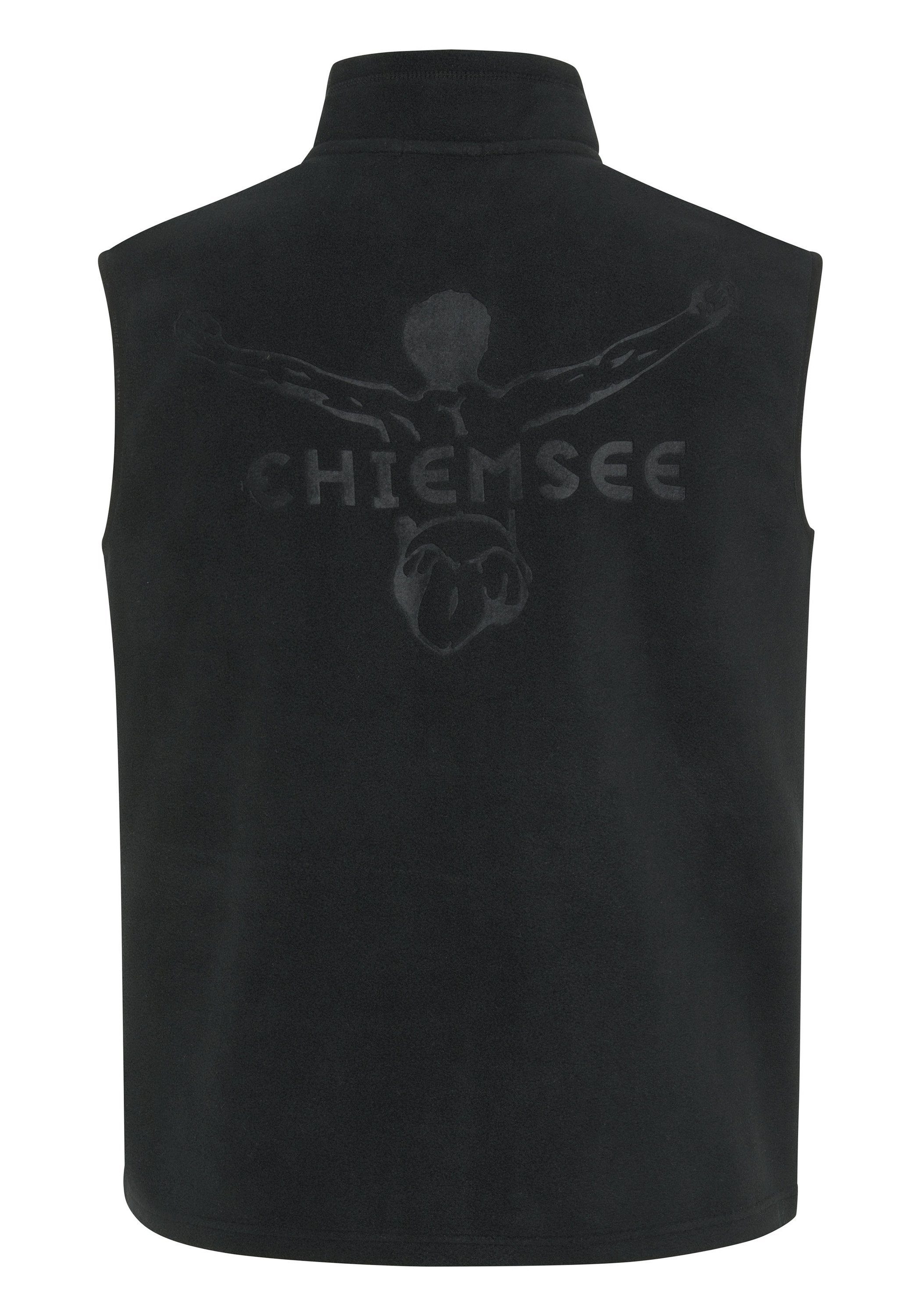 Chiemsee Fleeceweste Fleece-Weste mit Label-Motiv hinten günstig online kaufen