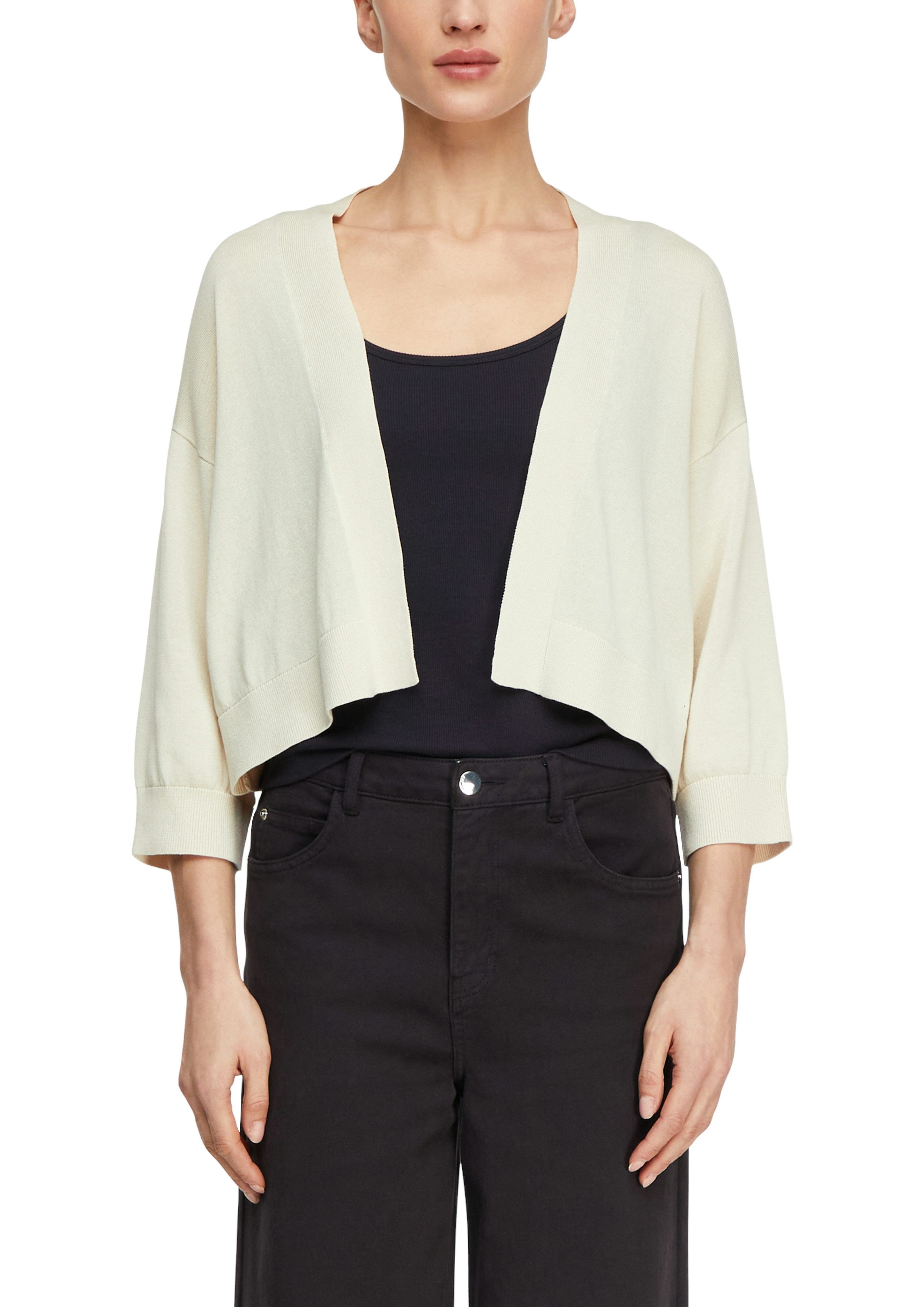 comma Strickjacke mit Bündchen