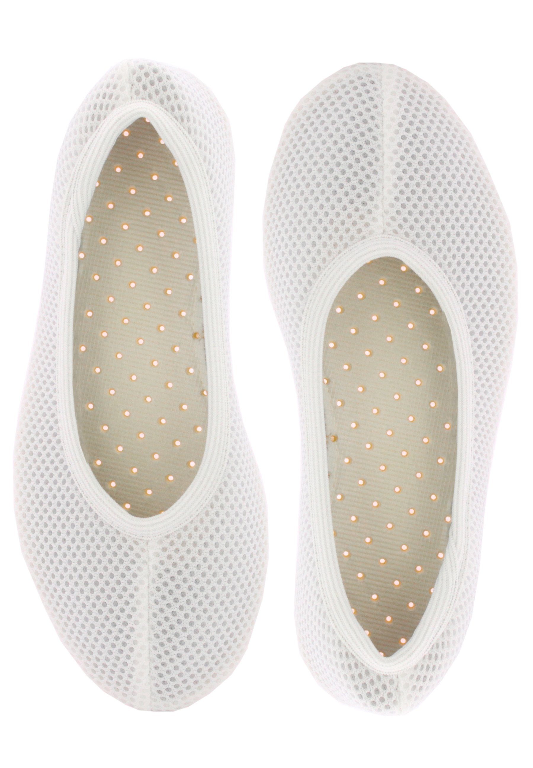 Schläppchen AirBecks Mesh mit atmungsaktiver Sohle Gymnastikschuh