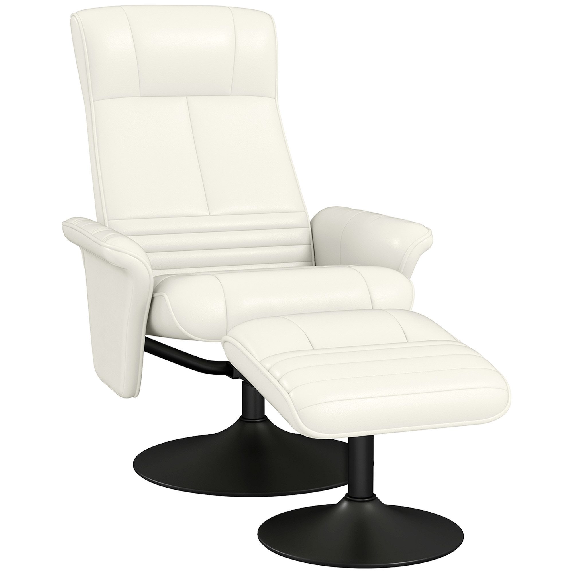 HOMCOM Relaxsessel Liegesessel mit Fußhocker, verstellbare günstig online kaufen