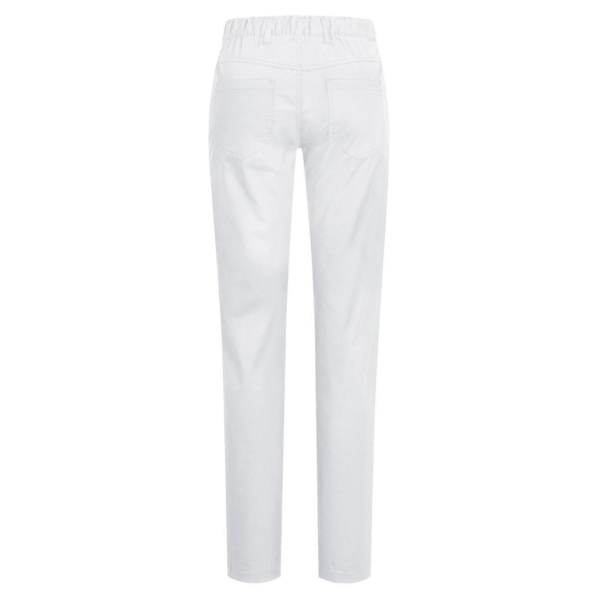 GREIFF 5-Pocket-Hose Greiff GASTRO MODA Damen-Hose 5-Pocket-Style Regular-Fit Weiß
