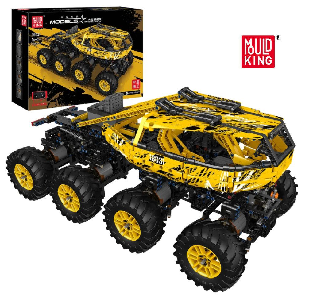 Mould King 18031 Firefox Yellow Konstruktions-Spielset, (1962 St)