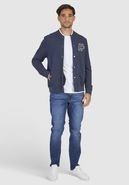 HECHTER PARIS Sweatjacke mit Druckknöpfen