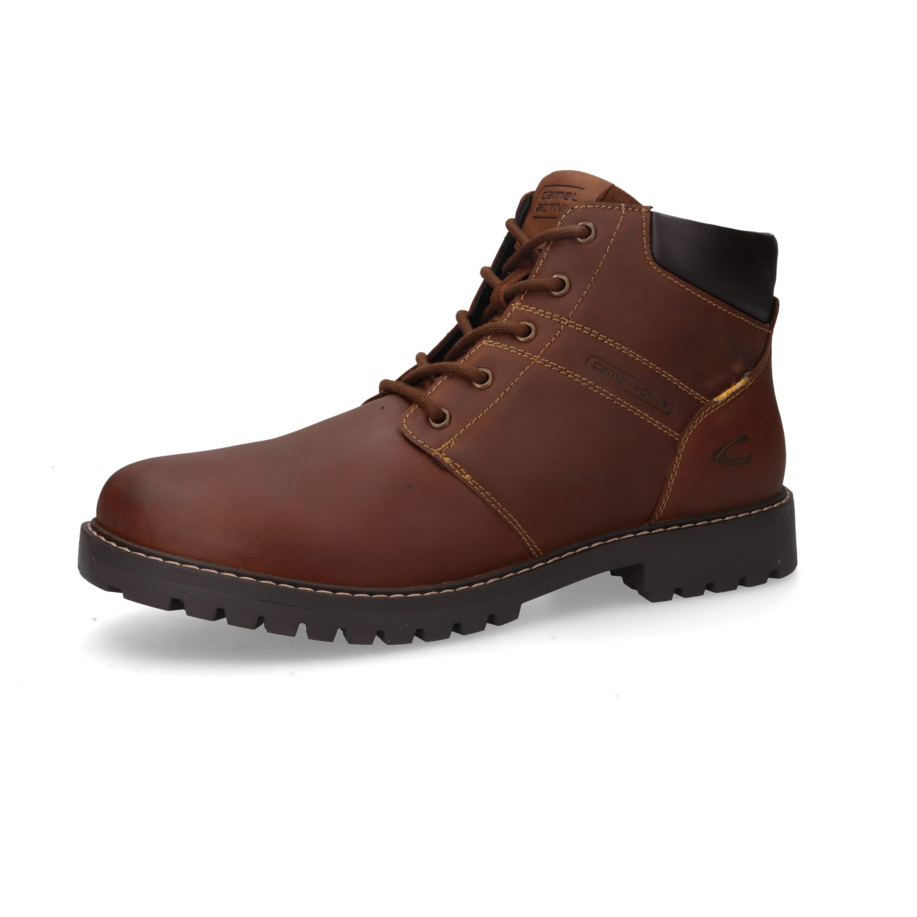 camel active Winterboots Schnürstiefel mit Profilsohle und Warmfutter günstig online kaufen