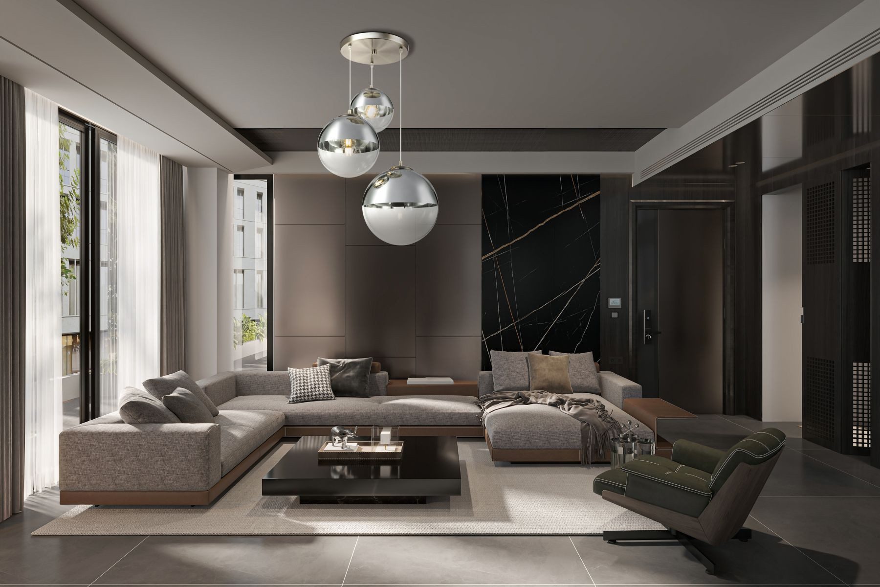 GLOBO LIGHTING Hängeleuchte Hängelampe Esszimmer Glas günstig online kaufen