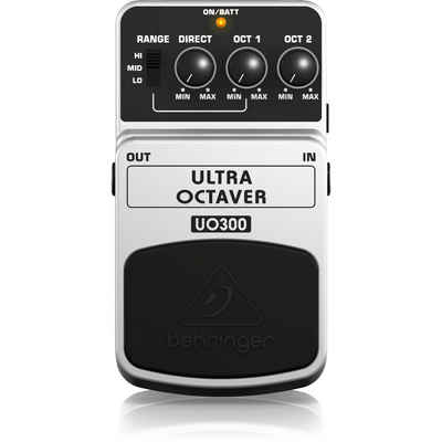 Behringer Musikinstrumentenpedal, UO300 Ultra Octaver - Effektgerät für Gitarren
