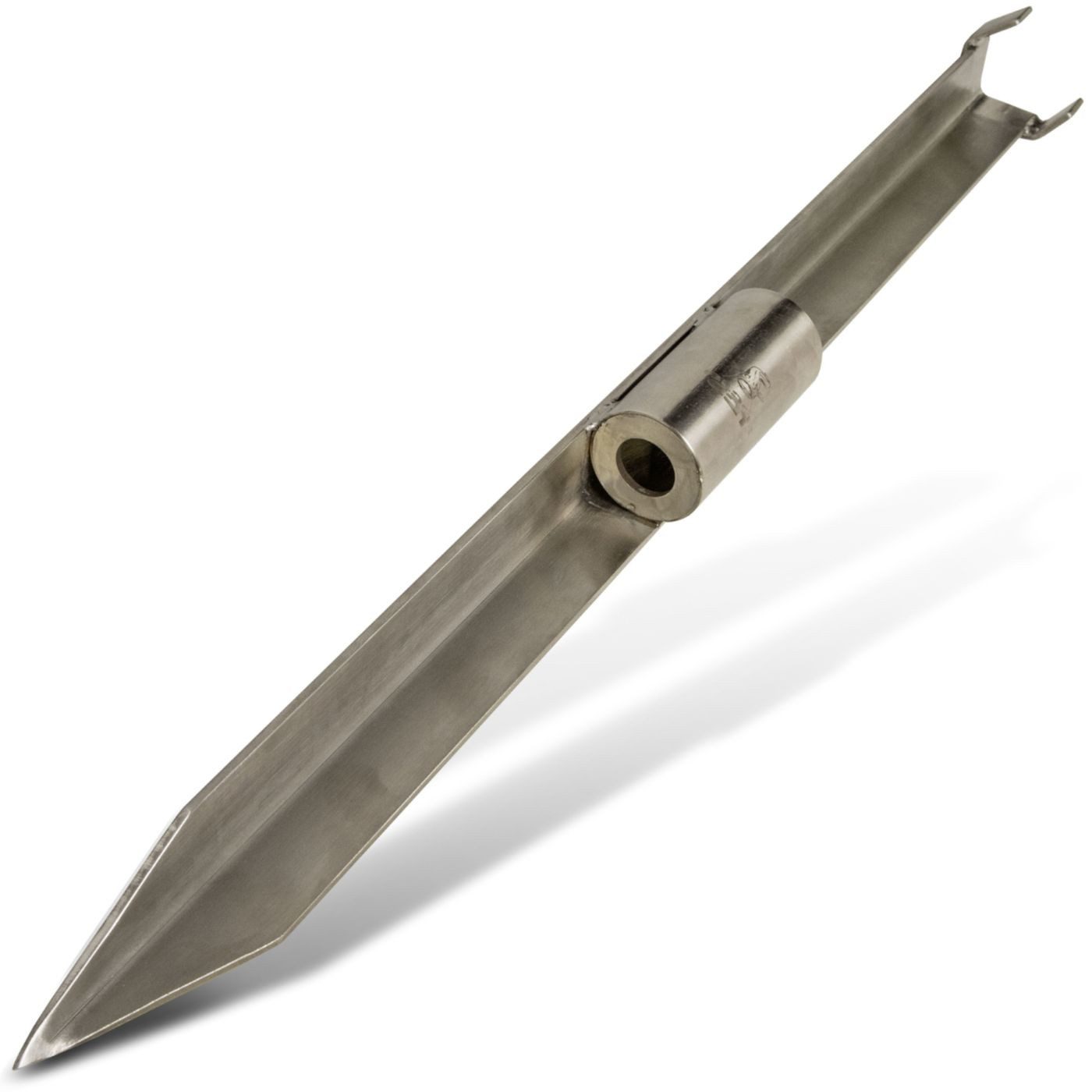 Black Cat Grundrute Black Cat Edelstahl-Rutenhalter 85cm - Wallerrutenhalter