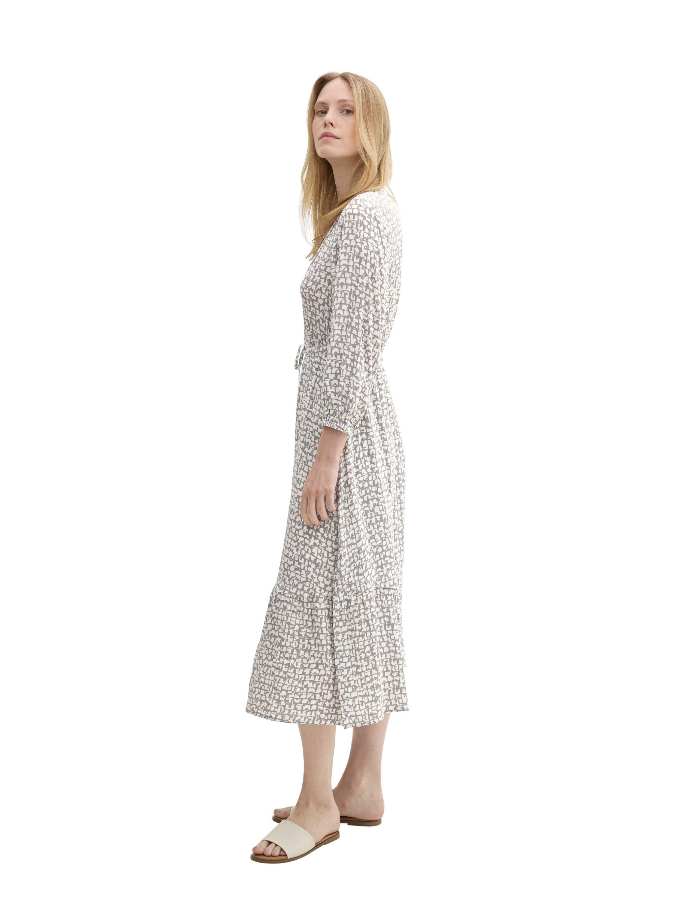 TOM TAILOR Sommerkleid (1-tlg) Drapiert/gerafft