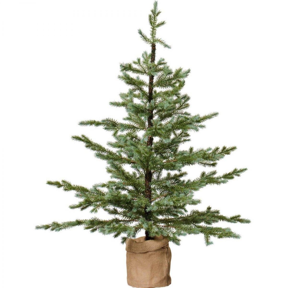 Ib Laursen Weihnachtsbaumkugel Ib Laursen Künstlicher Tannenbaum Mit Jutesack (125x60cm)