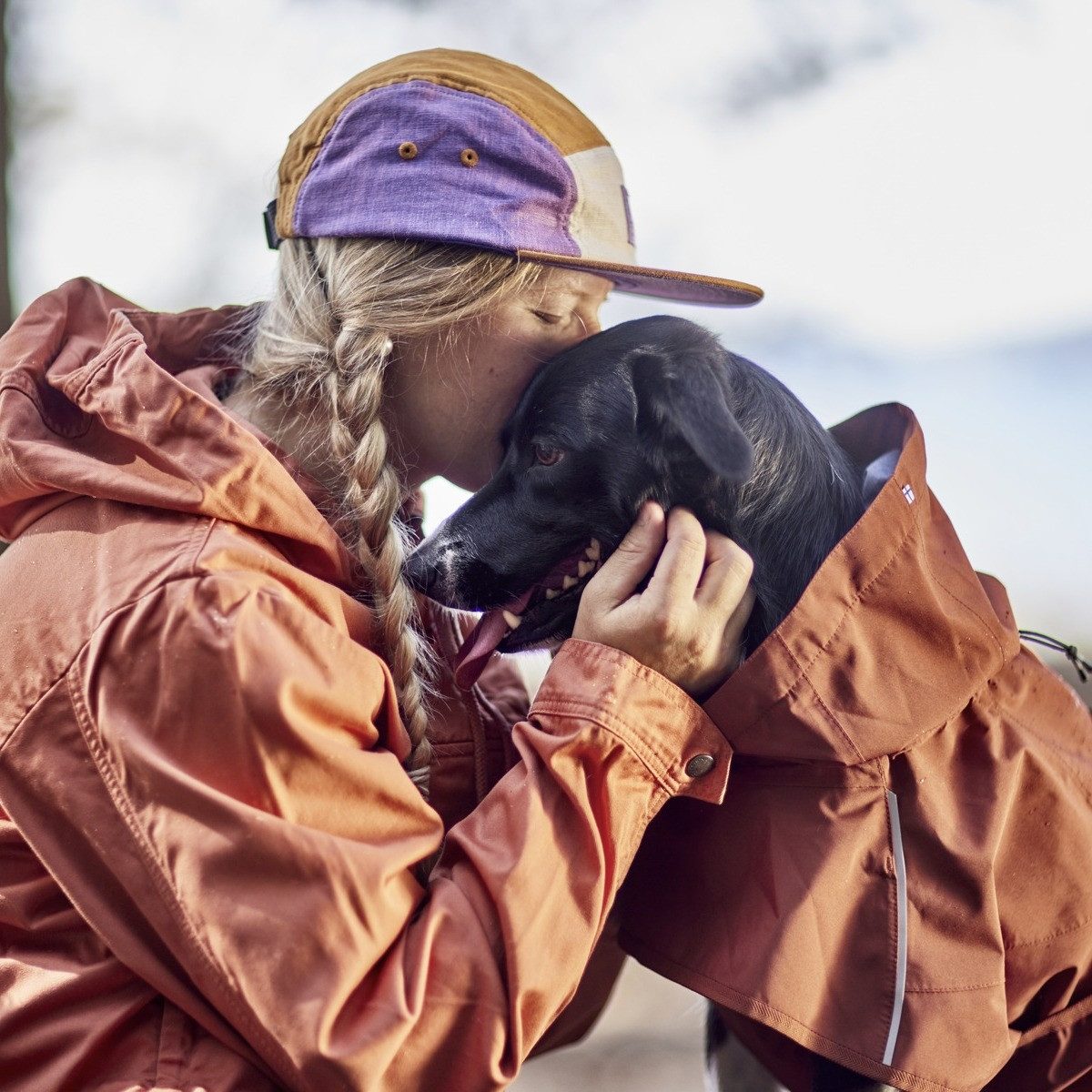 HURTTA Hundemantel Regenmantel Mudventure Coat cinnamon (zimt)