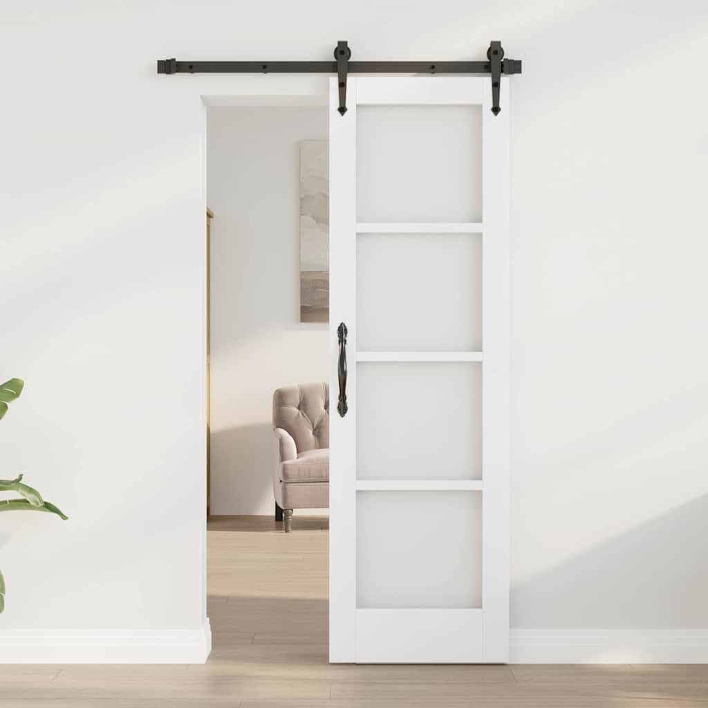 vidaXL Haustür Interior Tür ORKDAL Weiß grundiert 61 x 198,5 cm (1-St)