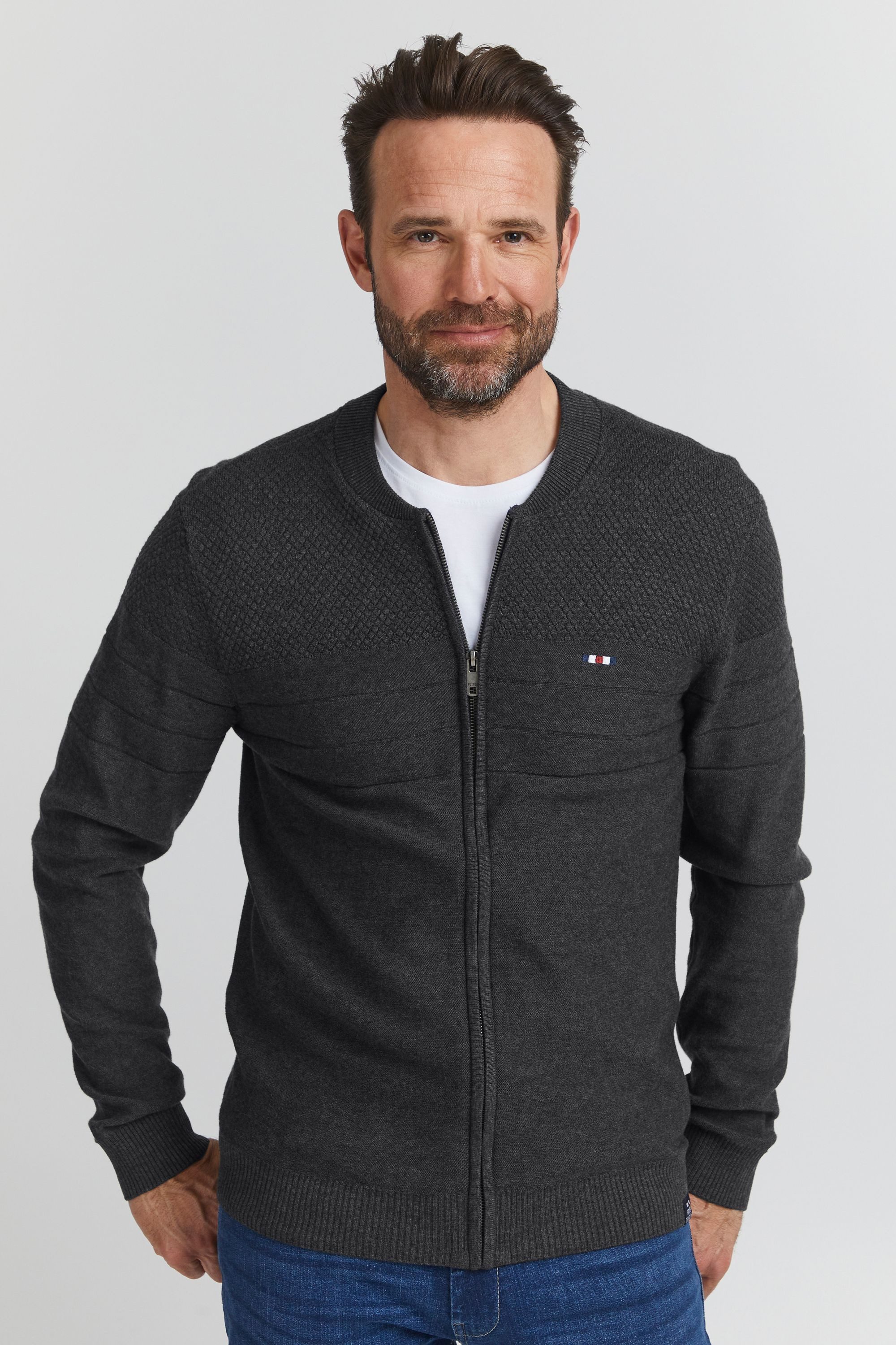 FQ1924 Strickjacke FQSabato Modischer Pullover günstig online kaufen