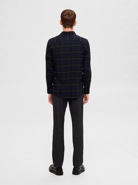 SELECTED HOMME Langarmhemd SLHSLIMOWEN-FLANNEL SHIRT LS NOOS