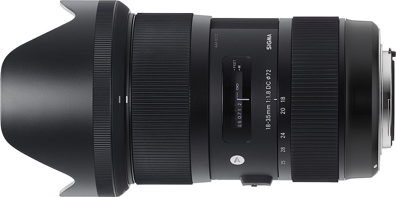 SIGMA Sigma 18-35mm F1,8 DC HSM Art Objektiv, (für Canon EF Objektivbajonett)