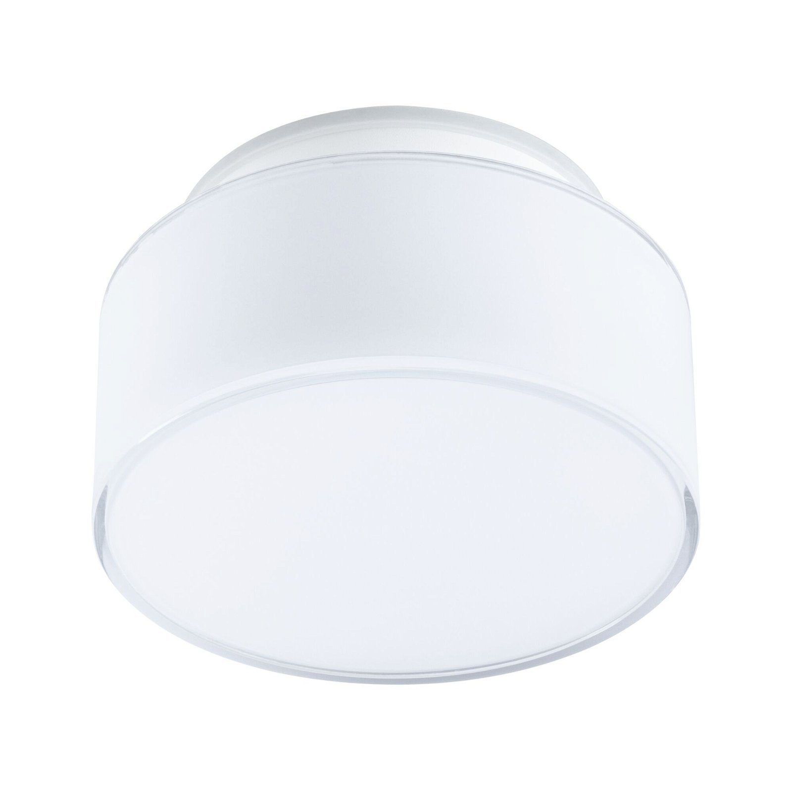 Paulmann LED Deckenleuchte Selection Bathroom Maro IP44 1x6,8W rund 155mm 3000K Weiß Kunststoff, LED fest integriert, Warmweiß