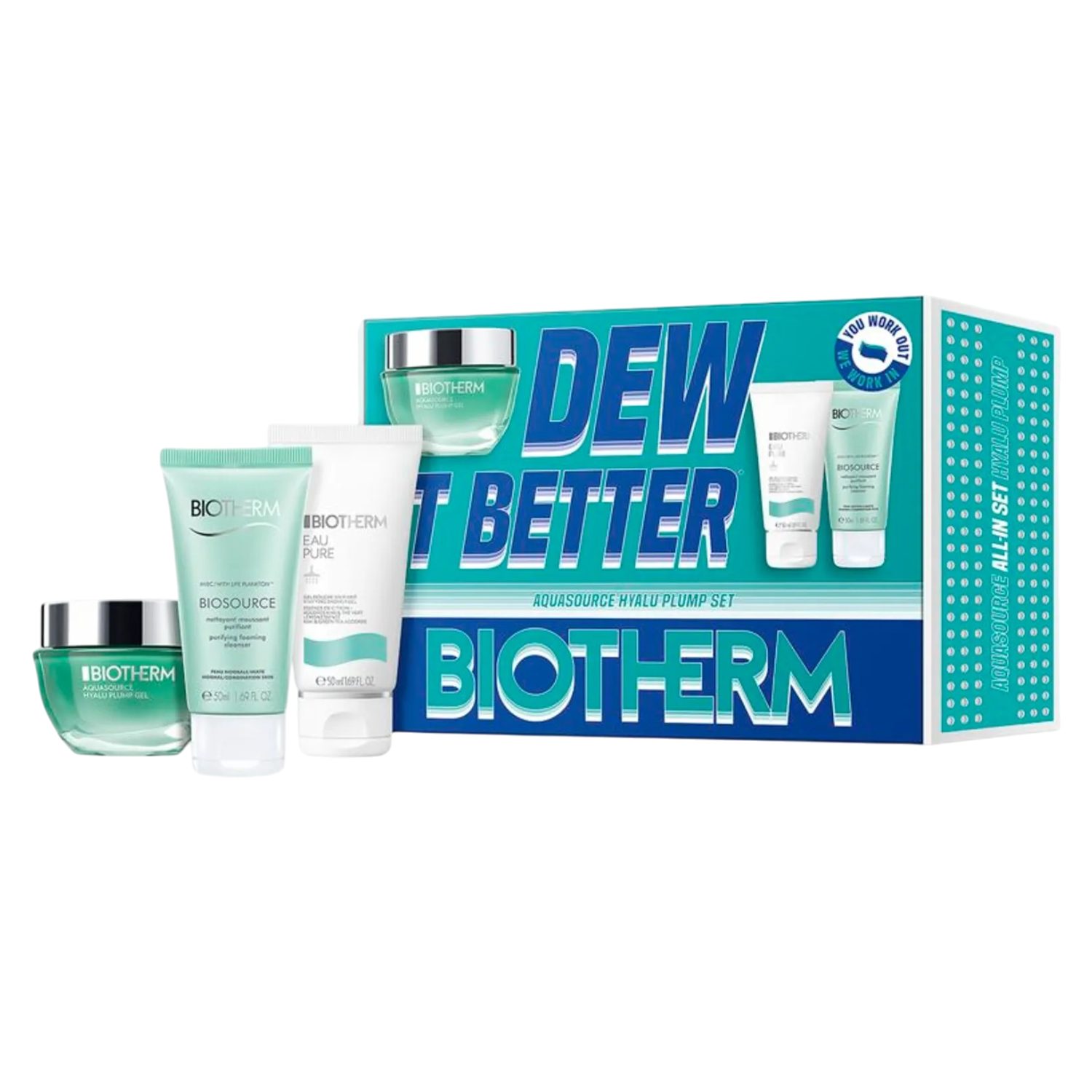 BIOTHERM Gesichtspflege-Set BIOTHERM Aquasource Hyalu Routine Set, 3-tlg.