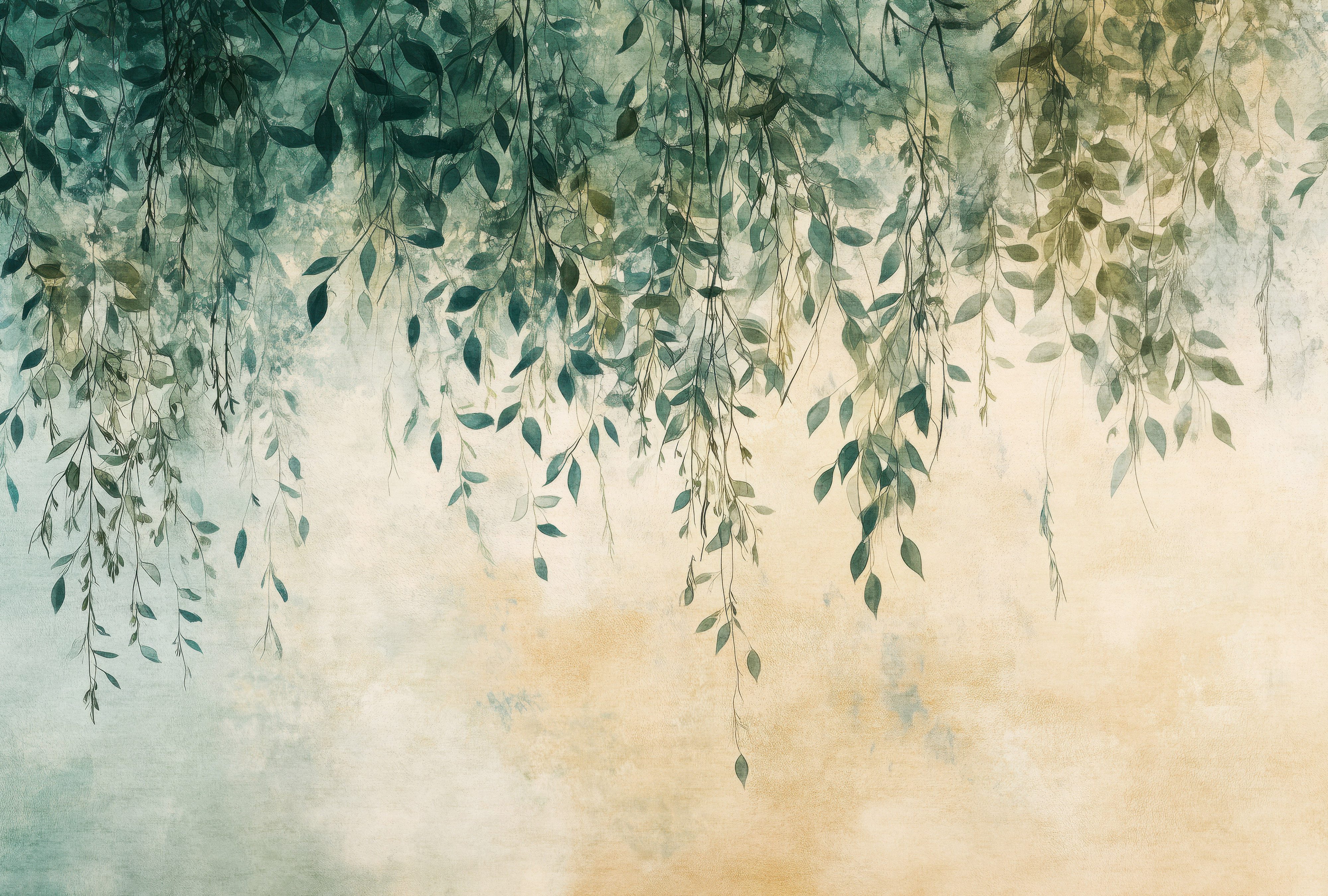 Erismann Vliestapete Vliestapete Aquarelloptik grün Erismann 220710701