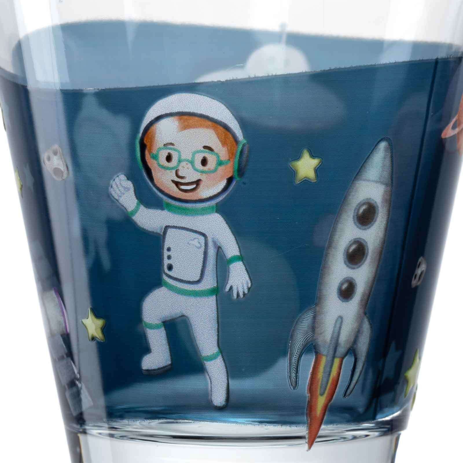 LEONARDO Kinderbecher Bambini Avventura Kinderbecherset 215 ml, 3-tlg., Glas