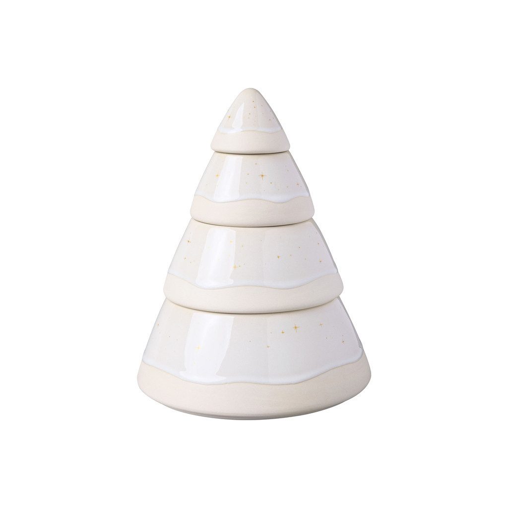 like. by Villeroy & Boch Vorratsdose Winter Glow Dose Baum ø 18,8 cm, Porzellan, (1-tlg)