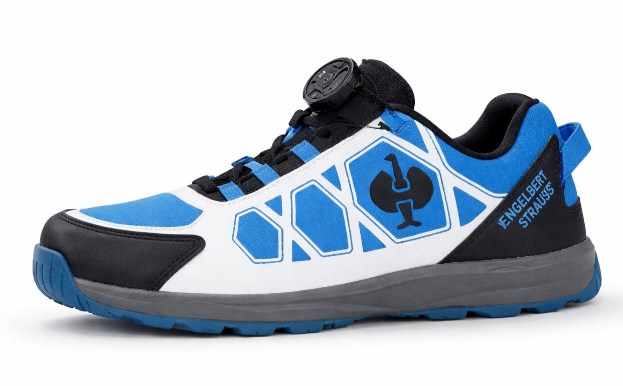 Engelbert Strauss S1 Sicherheitshalbschuhe e.s. Baham II Low mit Stahlkappe Sicherheitsschuh BOA Spezialdrehverschluß