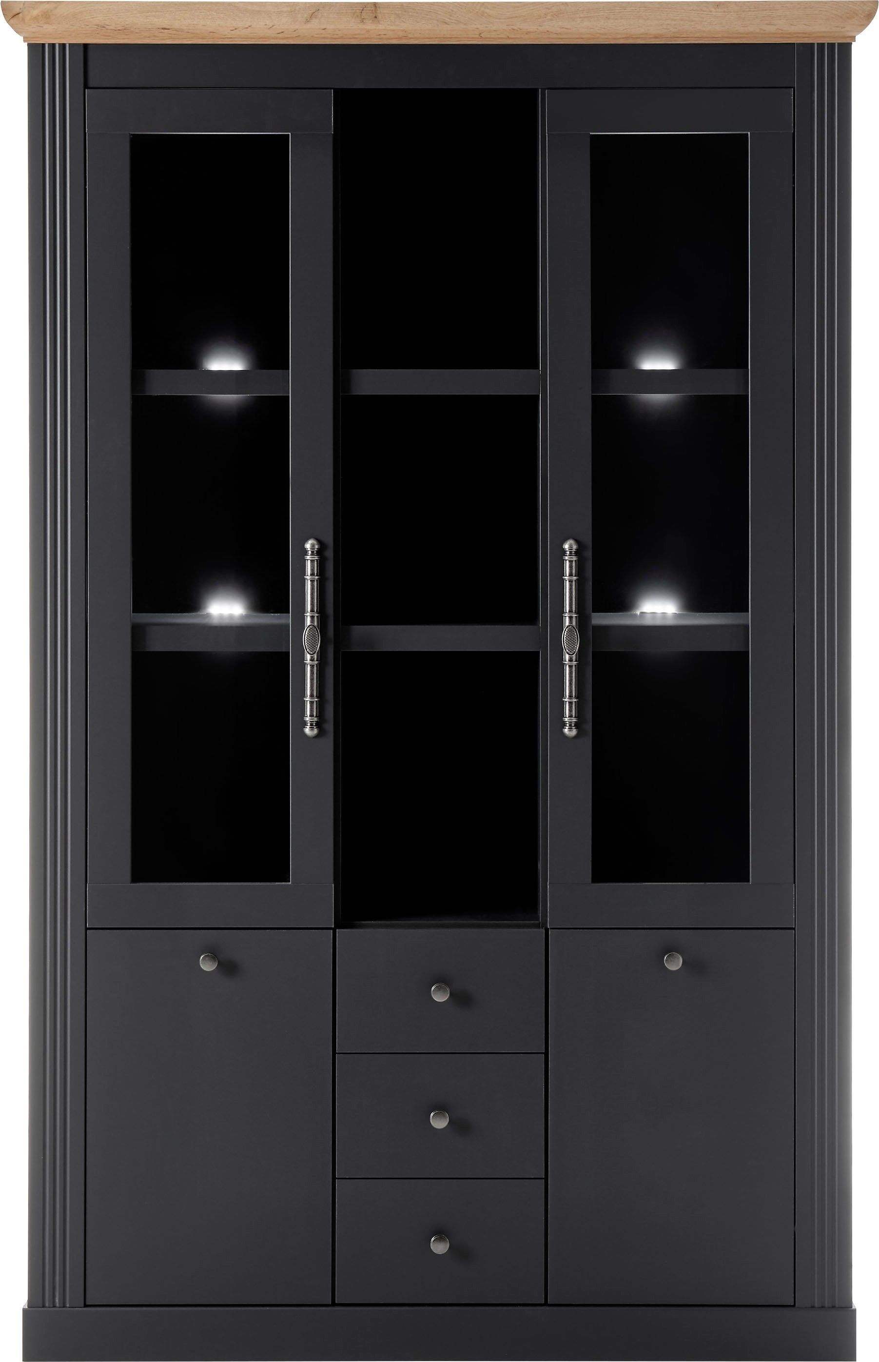 Wotan Applikation dunkel Buffet Westminster Dekor Home dunkel, im | by Grau romantischen Grau Eiche Landhausstil, affaire exclusiv