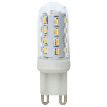 etc-shop LED Wandleuchte, Leuchtmittel inklusive, Warmweiß, Wand Leuchte Kristall Lampe Chrom Badezimmer Spiegel