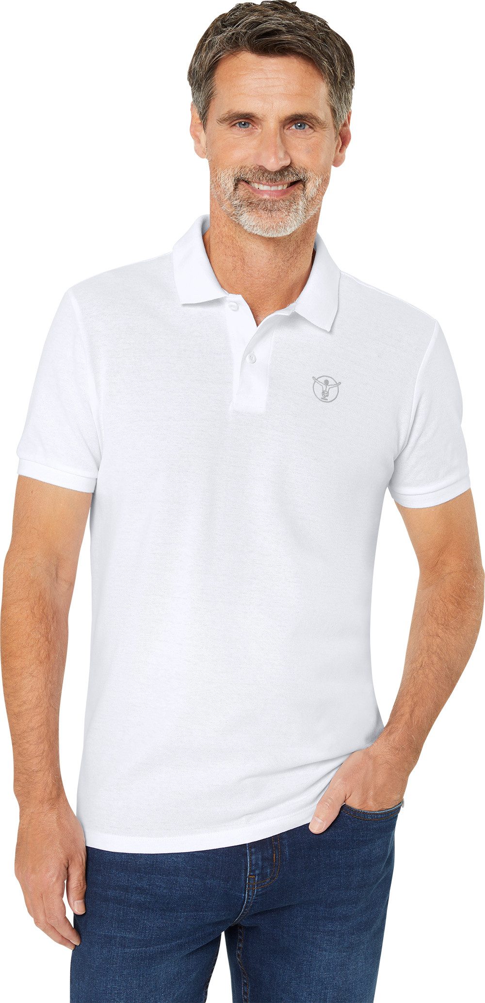 Chiemsee Poloshirt aus reinem Baumwoll-Piqué