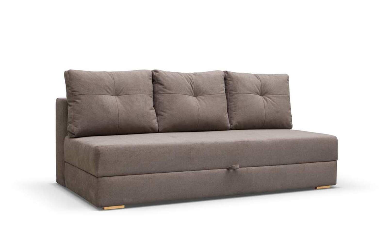 MOEBLO Schlafsofa VARADO, Sofa mit Bettfunktion Couch für Wohnzimmer, Schlafcouch Federkern Sofagarnitur Polstersofa Wohnlandschaft, mit Schlaffunktion und Bettkasten