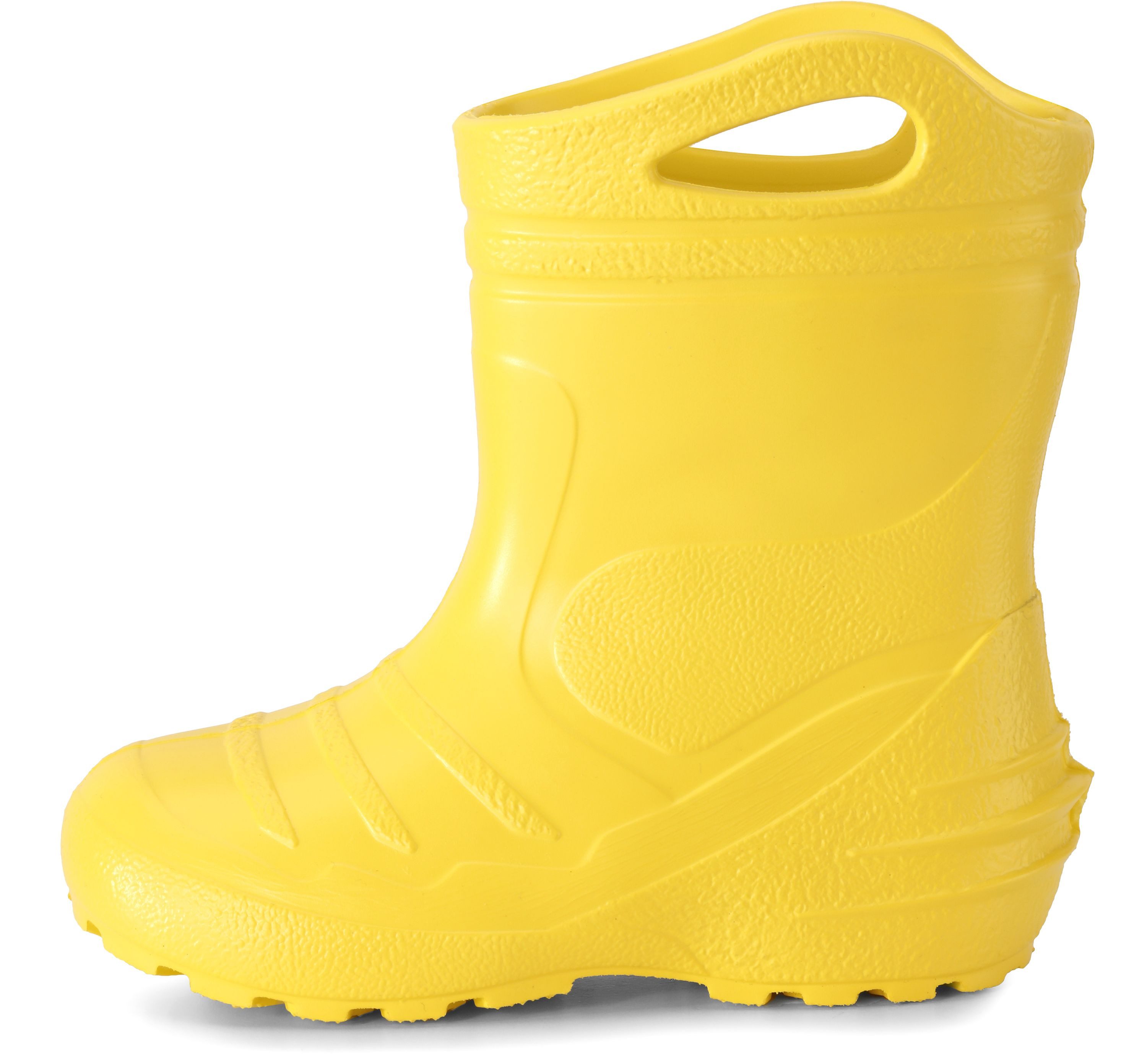 Ladeheid federleichte Regenschuhe Kinder mit Griffen KL051 Gummistiefel mit herausnehmbare Einlegesohle – Bild 3 von 5