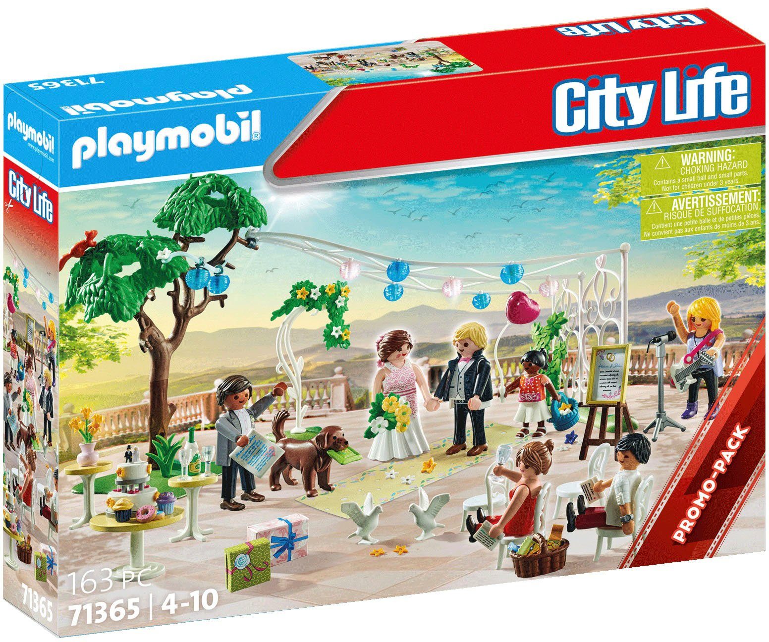 Playmobil® Konstruktions-Spielset Hochzeitsfeier (71365), City Life, (163 St)