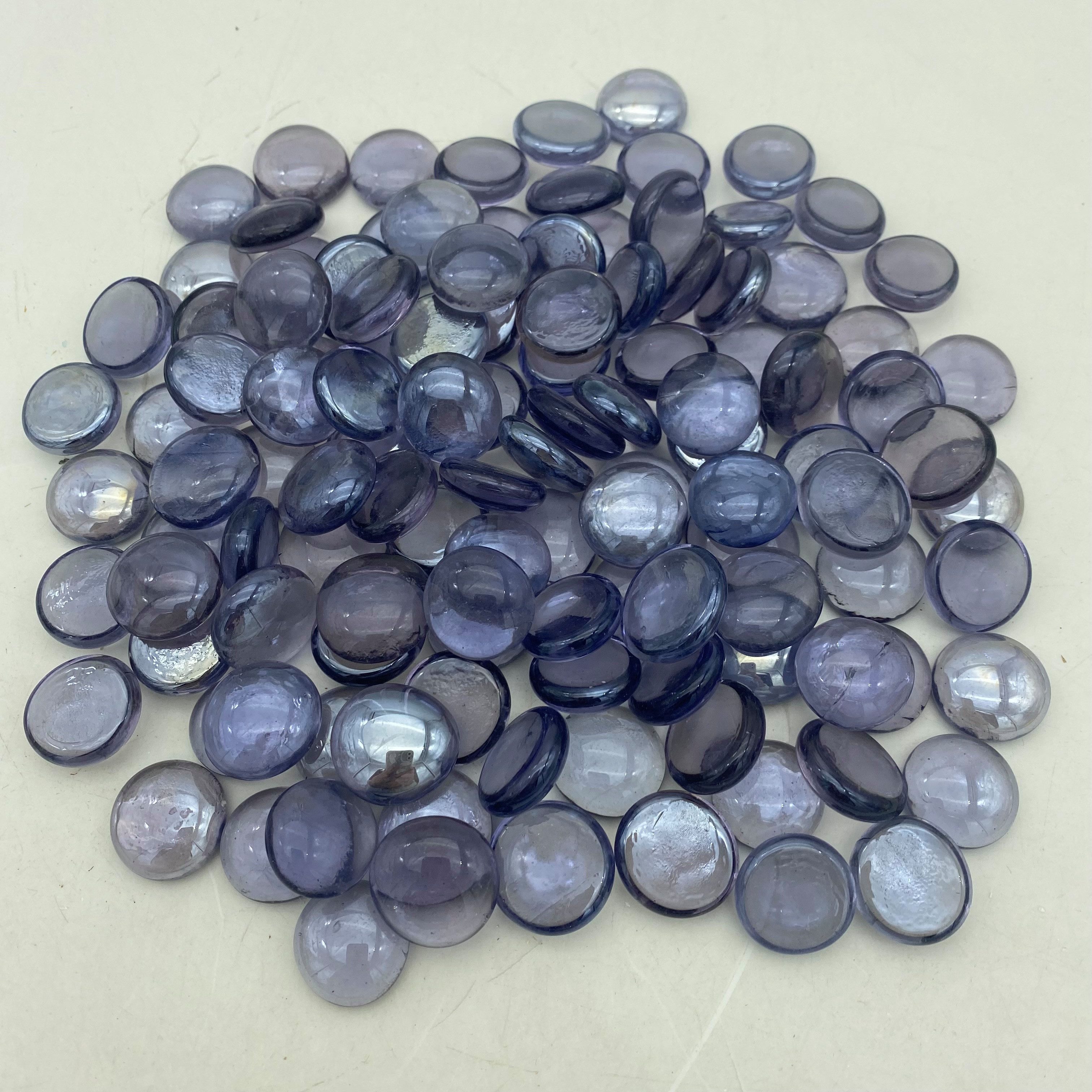 Armena Ремесленные бусы Glasnuggets transparente Glassteine Dekoration Glasperlen Basteln Deko