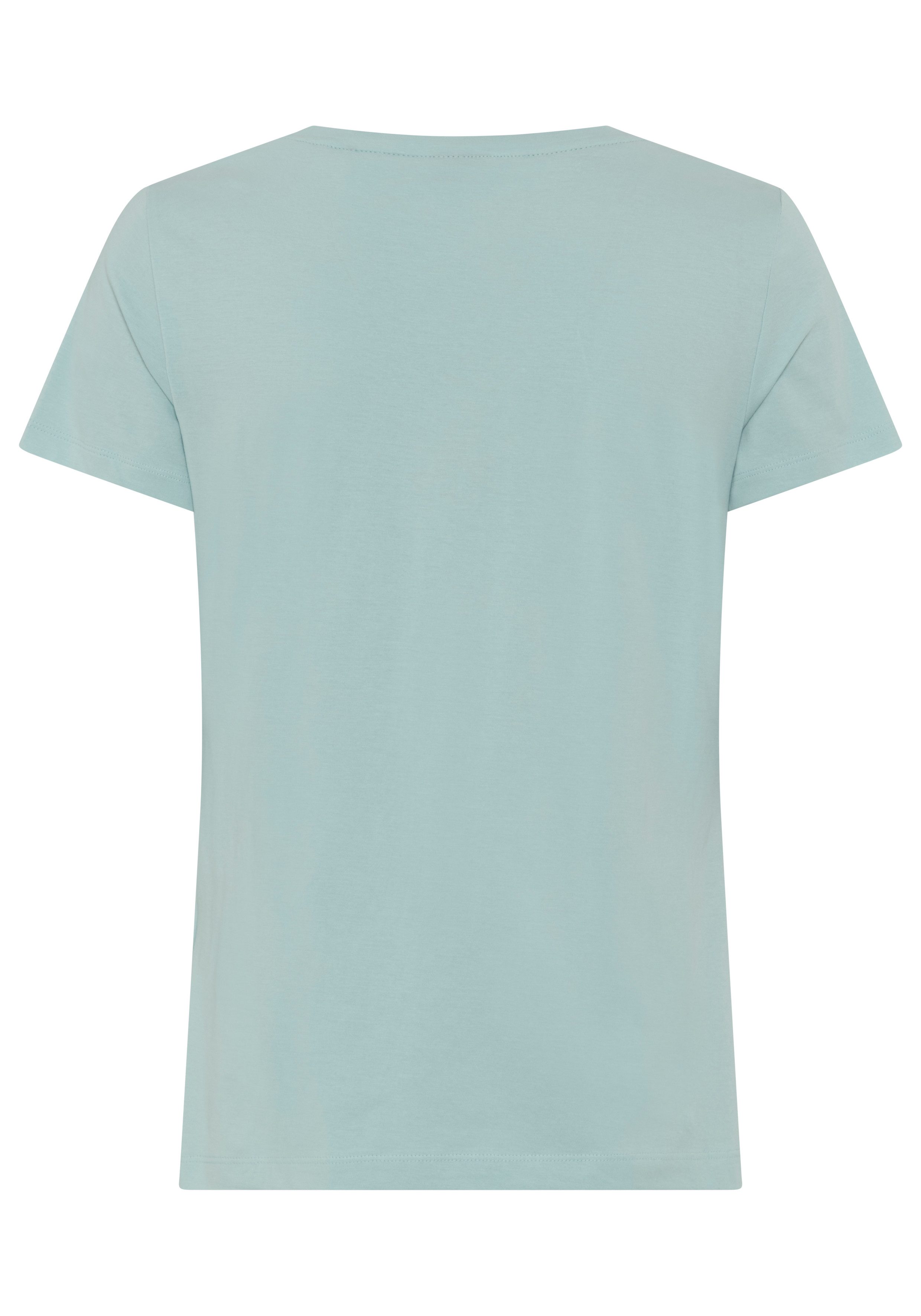 BOSS ORANGE T-Shirt Elove Embro Premium Damenmode mit Rundhals, Slim Fit – Bild 5 von 5
