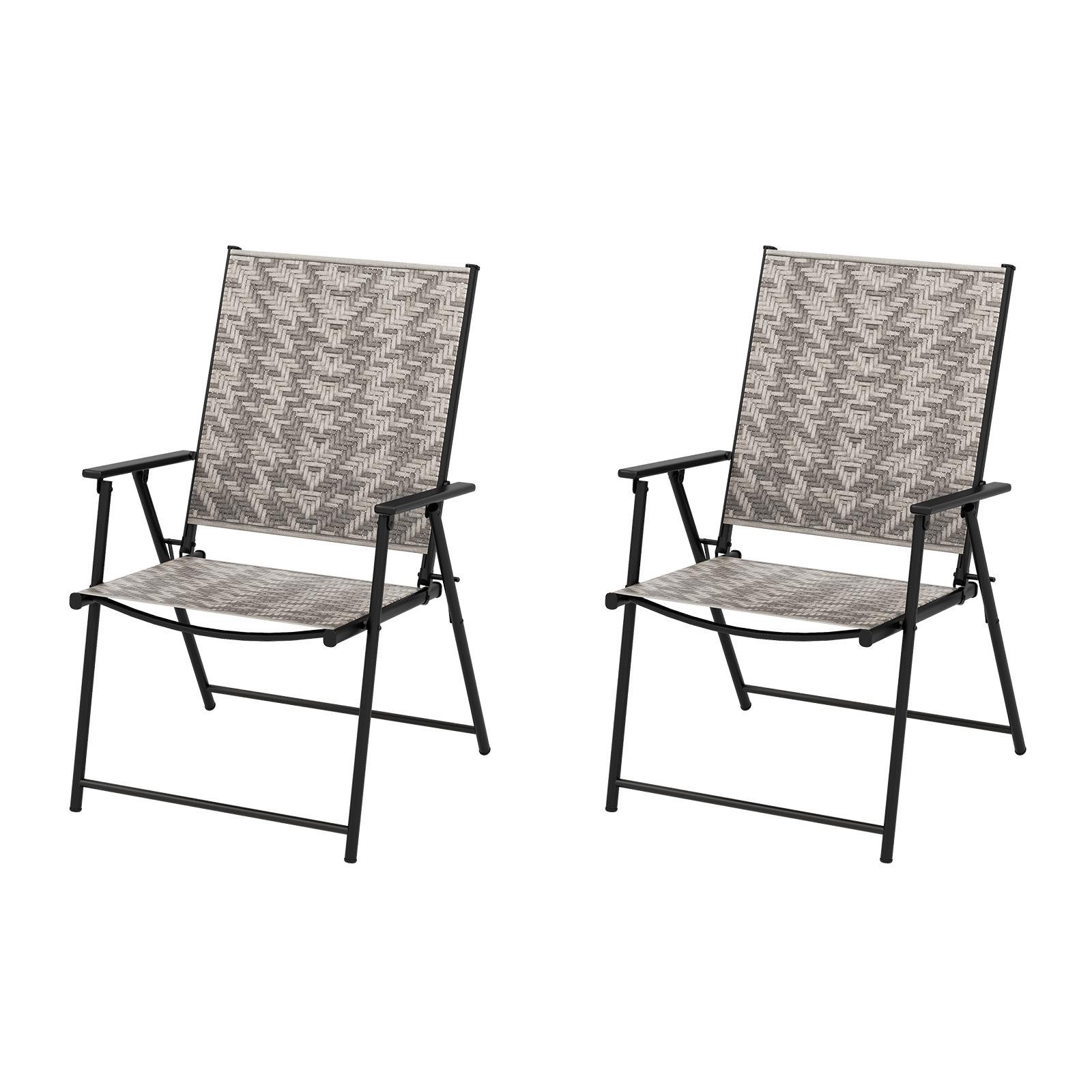 KOMFOTTEU Gartenstuhl (2er Set), Klappstühle tragbare günstig online kaufen