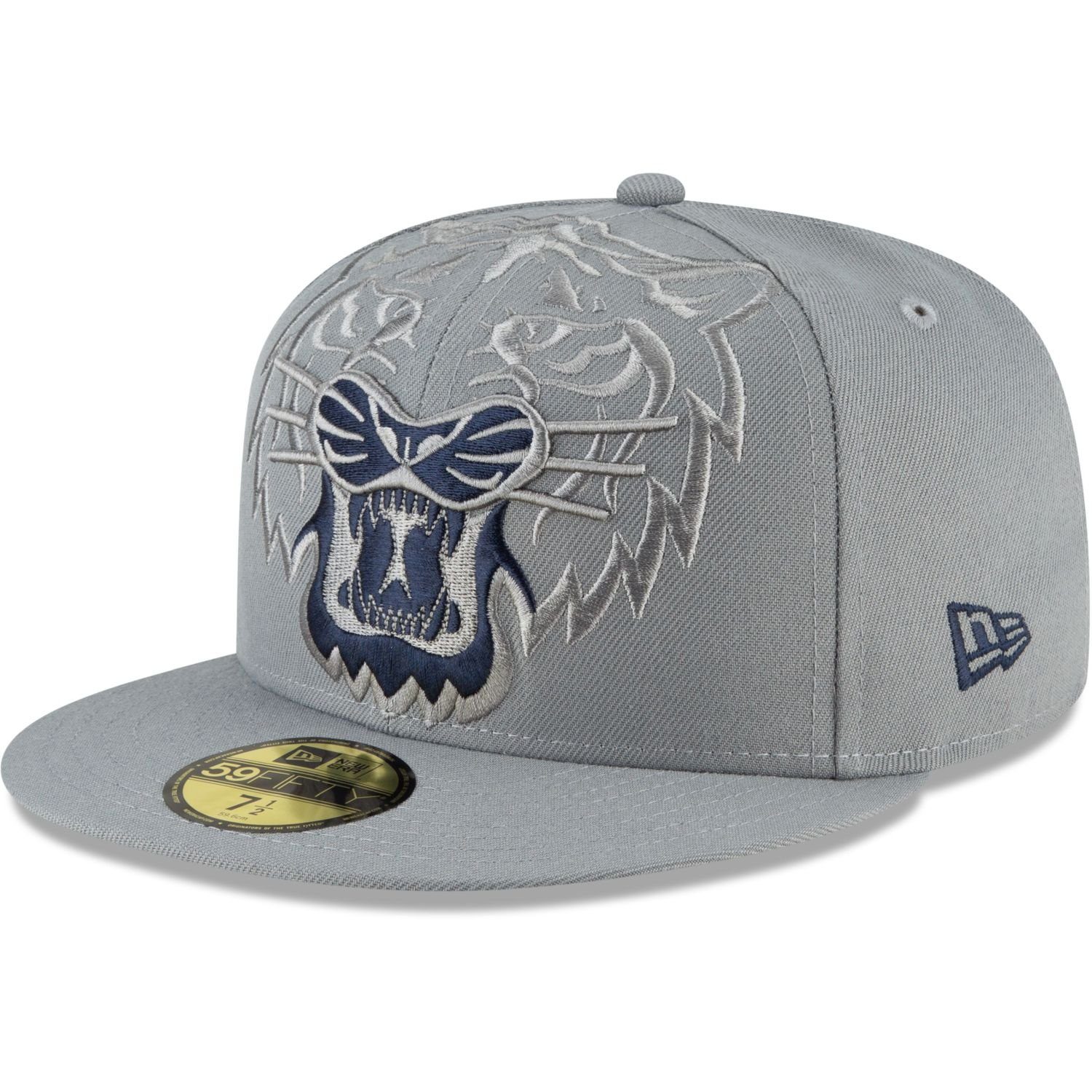 Cooperstown New Fitted Team 59Fifty STORM MLB Tigers Detroit GREY Era Cap