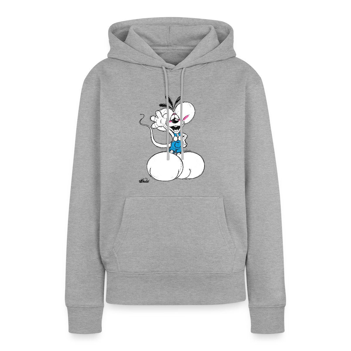 Spreadshirt Hoodie Diddl Diddlmaus Winkt Fröhlich Damen Premium Hoodie (1-t günstig online kaufen