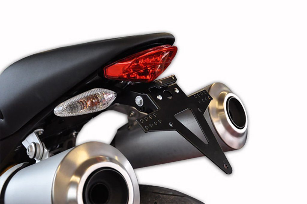 ZIEGER Kennzeichenhalter Classic Kennzeichenhalter für Ducati Monster 696 BJ 2008-14