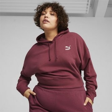 PUMA Sweatshirt Classics Cropped Hoodie Damen