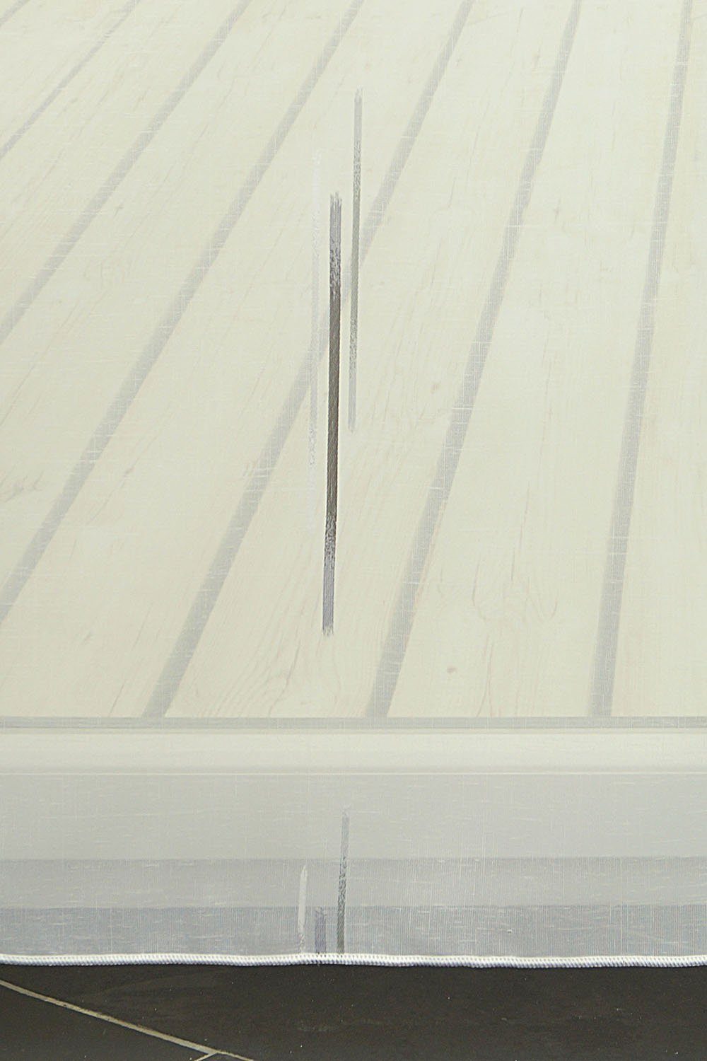 St), (1 245x200cm LYSEL®, Gardine HxB Schiefer, transparent, Gardinenstore