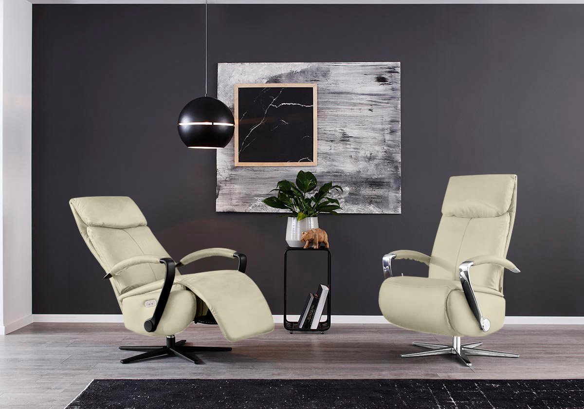 W.SCHILLIG Relaxsessel rumbaa, wahlweise mit Doppelmotor, in Größen S, M & L, mit 5-Sternfuß