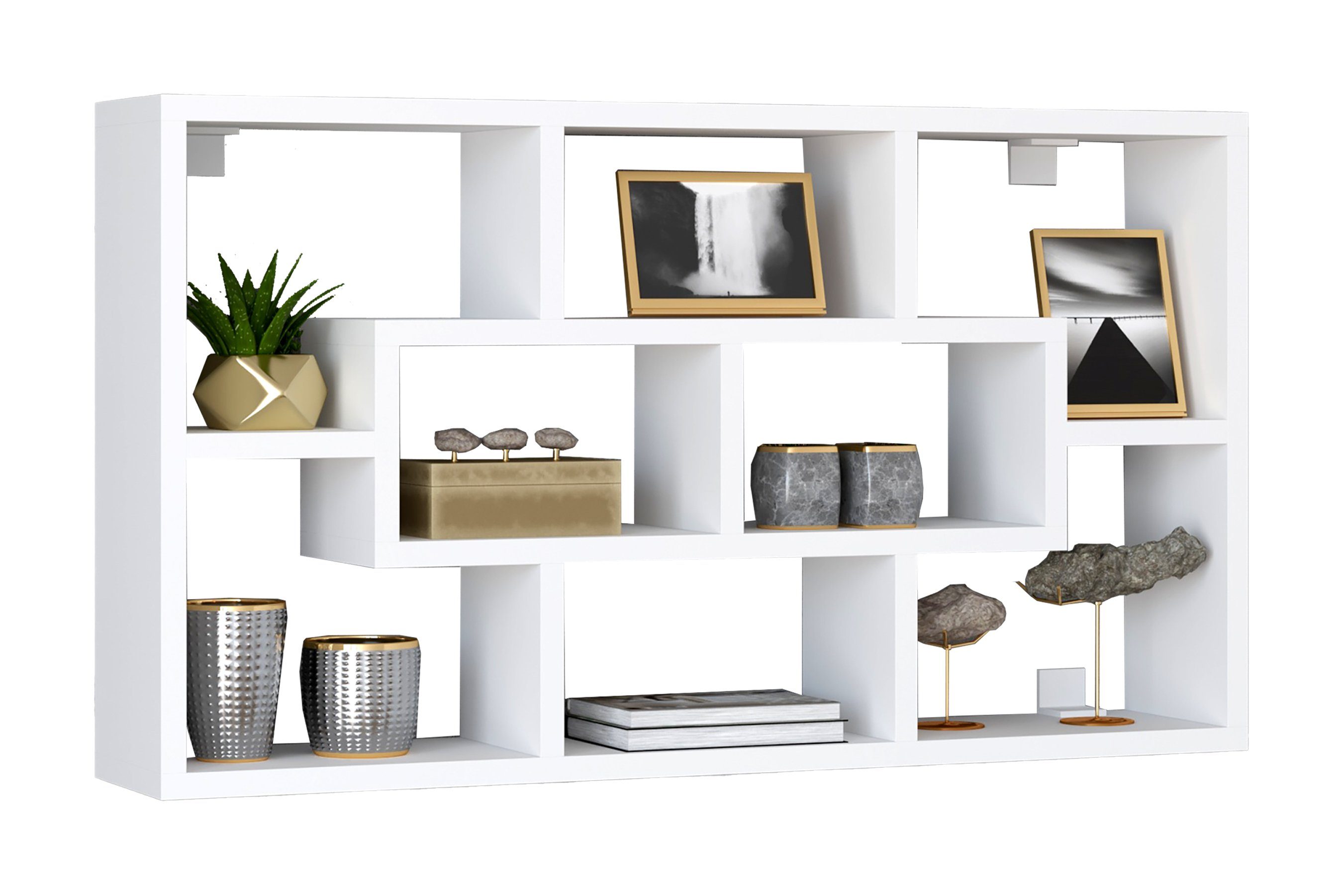 VCM Wandregal Holz Wandregal Wandboard Hängeregal günstig online kaufen
