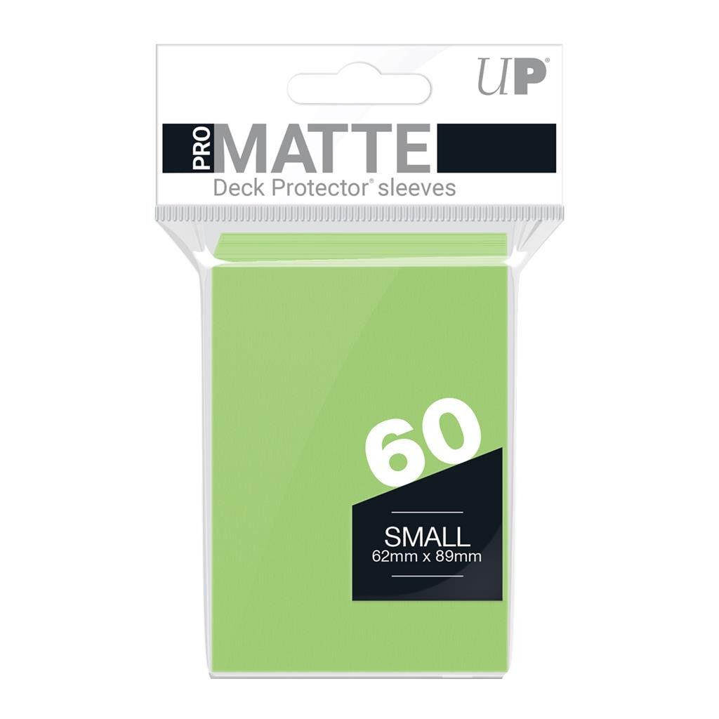 UltraPRO Sammelkarte 60 Small Card Protector Sleeves : Pro-Matte - Lime Green