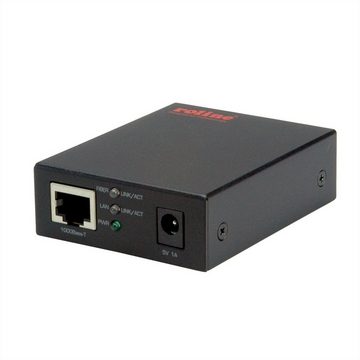 ROLINE 10/100/1000Base-T to Dual-speed Fiber Media Converter Netzwerk-Adapter