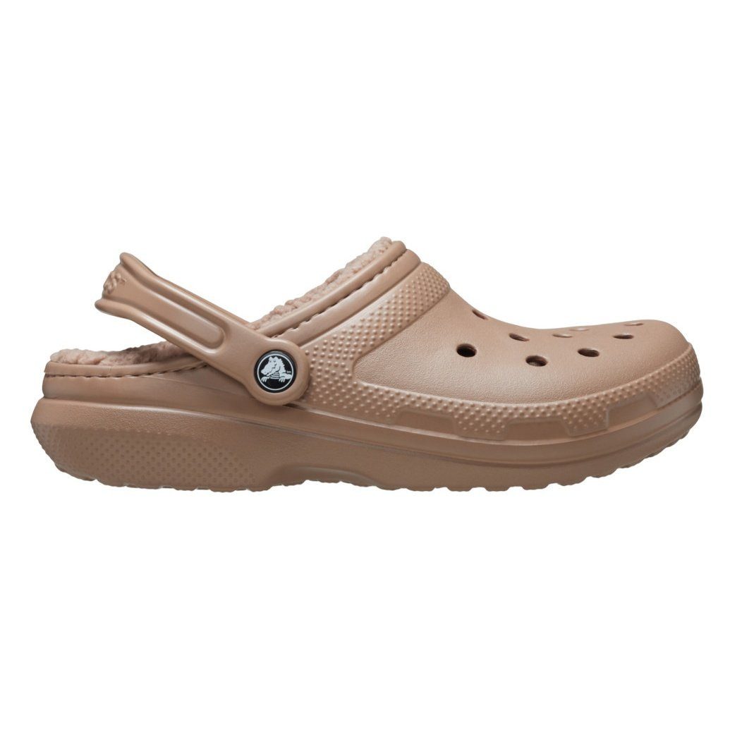 Sandale Classic Lined Clog (mit Innenfutter) braun - 1 Paar Badeschuh