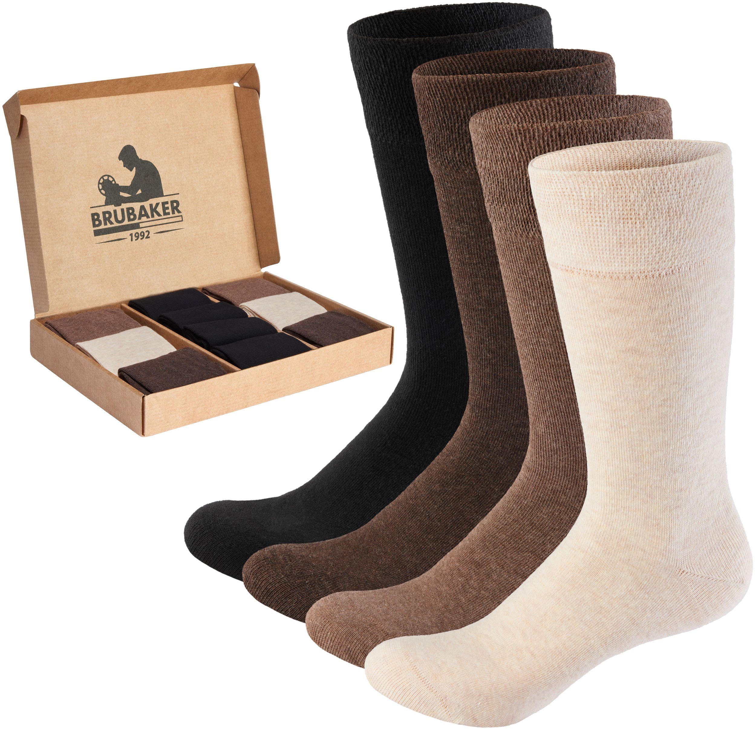 BRUBAKER Businesssocken Herrensocken in Geschenkbox - günstig online kaufen