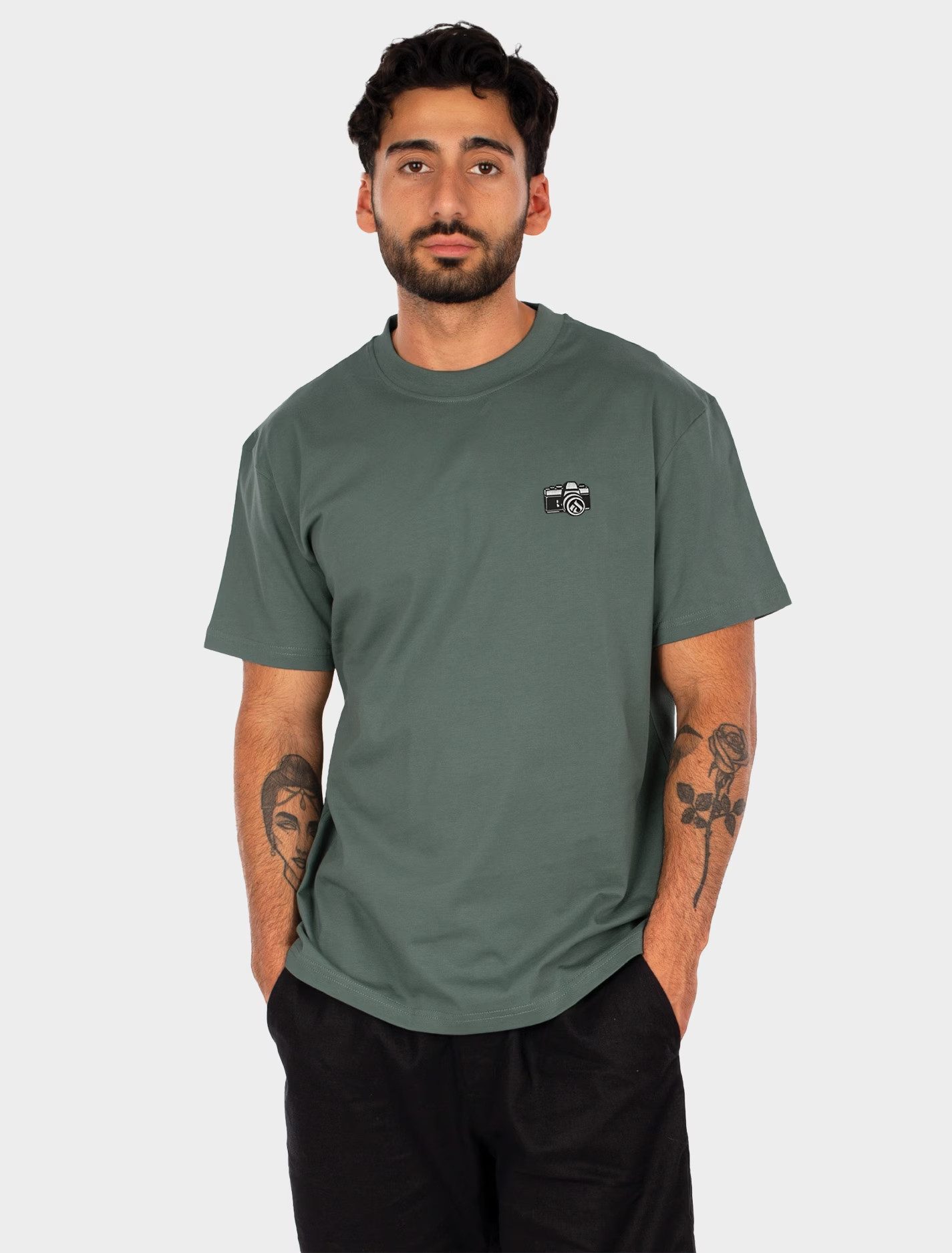 iriedaily Kurzarmshirt Spiegelreflex T-Shirt - Shirt Herren - T-Shirt Baumwolle - Kurzarmshir