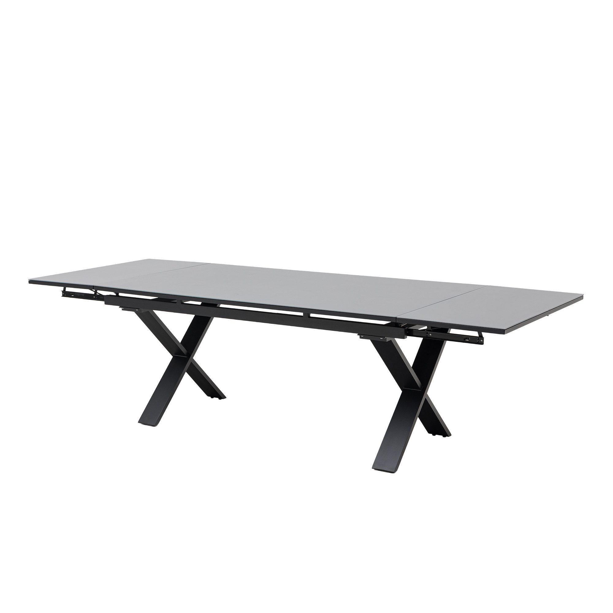 MANDALIKA Garden Gartentisch Ausziehtisch Arona 180/230/280 × 100 × 78,5