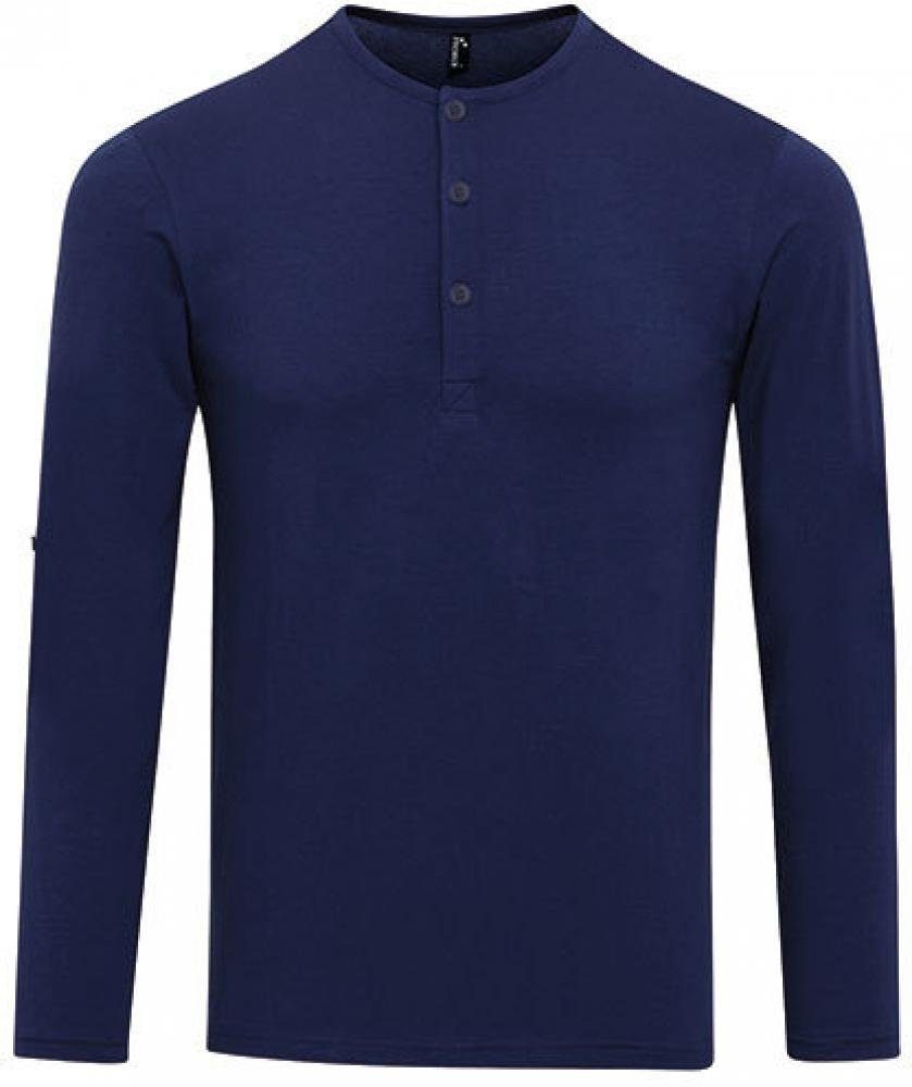 Premier Workwear Langarmshirt Herren Long-John Roll Sleeve Tee, Krempelärme günstig online kaufen