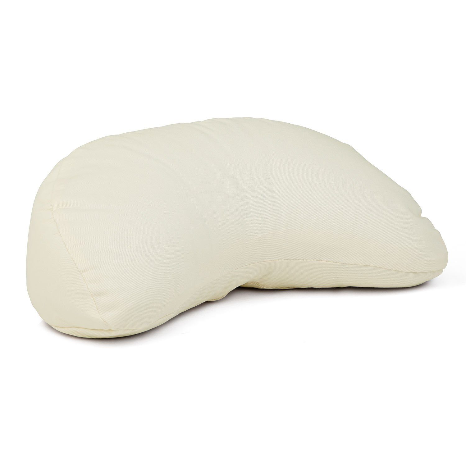 bodhi Halbmond-Kissen Reise Meditationskissen Yogi Mond Mini ECO natur