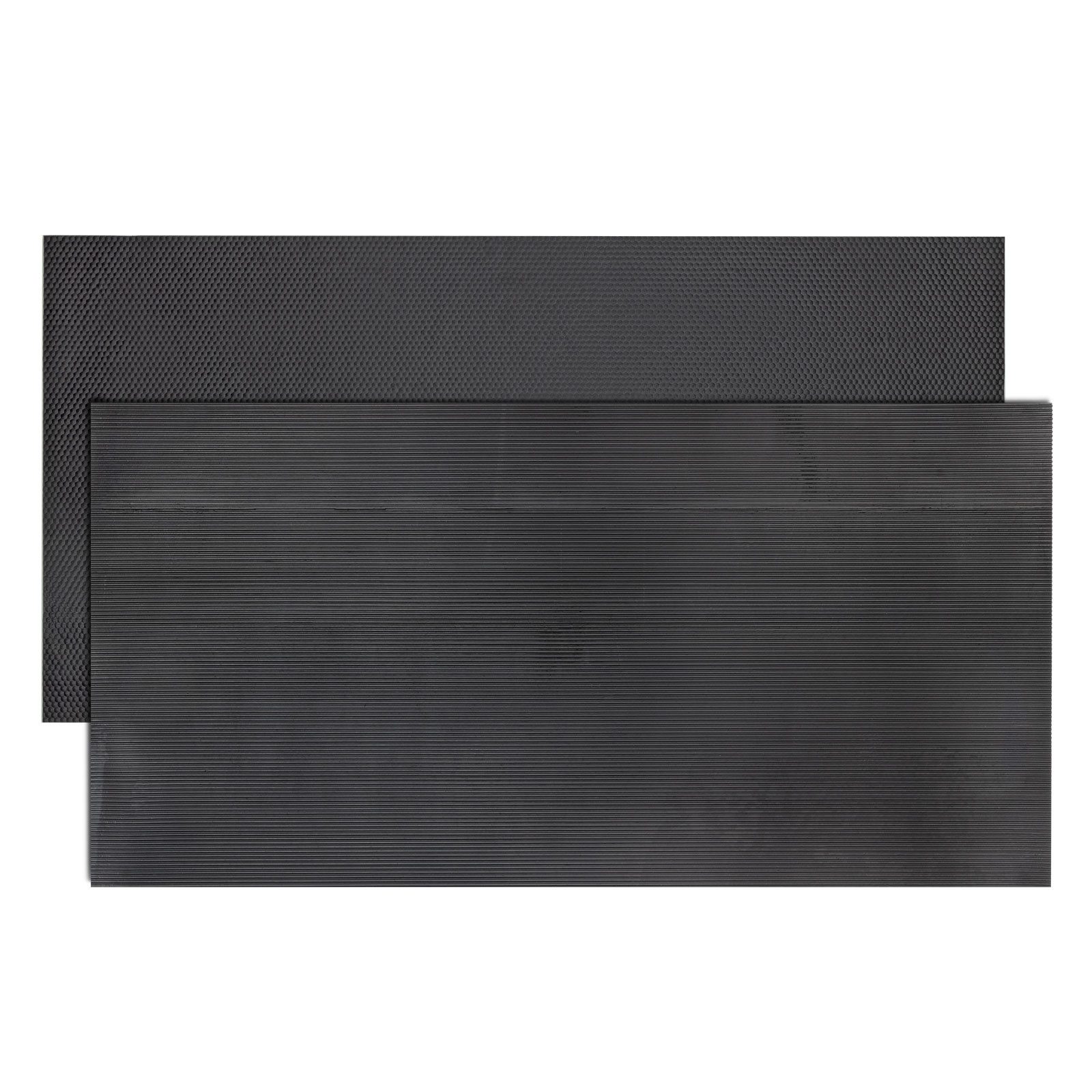 Kubus Gummimatte Stallmatte aus Gummi, 200x100 cm, Matte für Tierhaltung, 10 mm stark, Gelenkschonend & isolierend